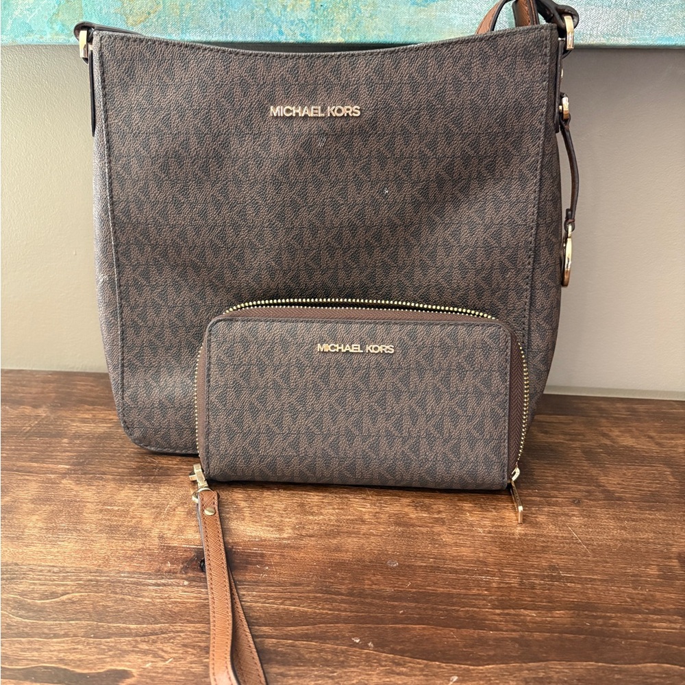 Michael Kors Brown Women's Bag Set